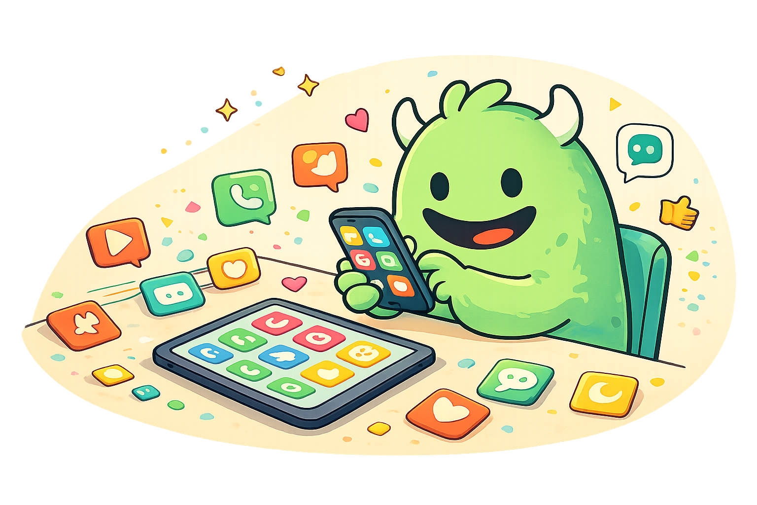 MEHH Apps Illustration